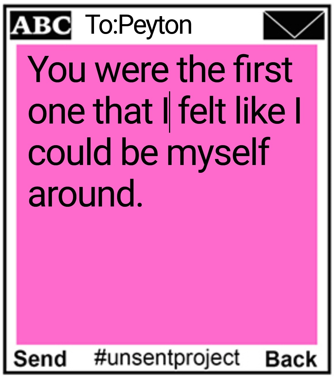 theunsentproject:  (via Peyton) 