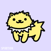 spirition:    neko atsume as pokemon 2 - eeveelutions please give credit if using &amp; do not remove caption   