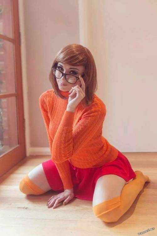 wsorrow:  Kayla Erin the hottest Velma cosplay porn pictures