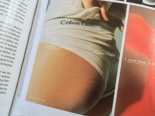 My Calvins ad campaign by Tyrone Lebon