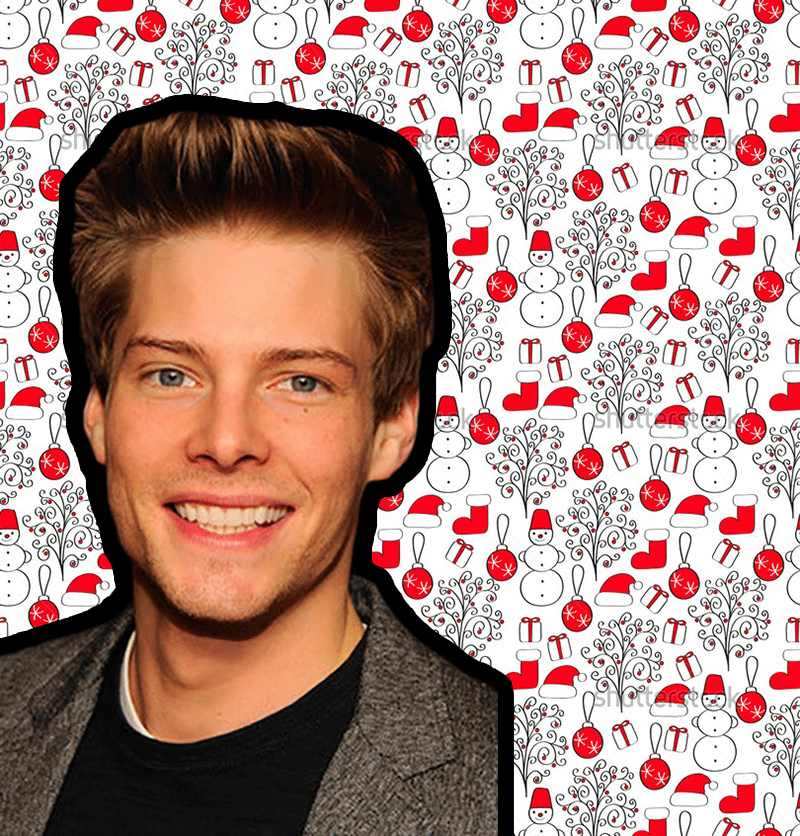 hunterparrishwrites:  Hunter Parrish Christmas Icons [2/3] 