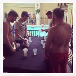 puckotg22:  Time for flip cup! (at Crowne