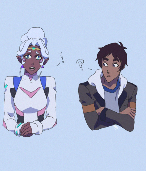 everyone else: you two wanna play space d&d?lance: that sounds absolutely d—allura: sure! 