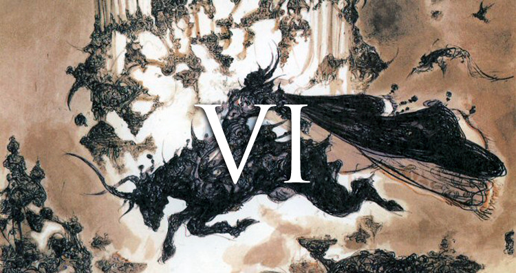 themateriodictable:  The Final Fantasy series - Yoshitaka Amano 