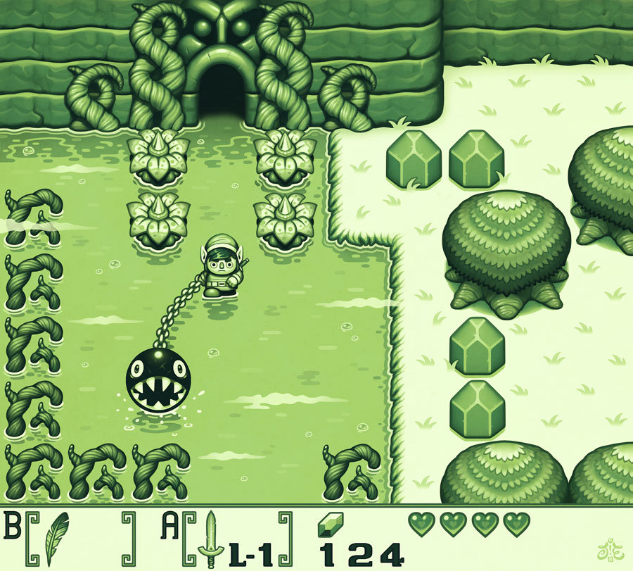 tinycartridge:  If Link’s Awakening were made today ⊟ It would probably have