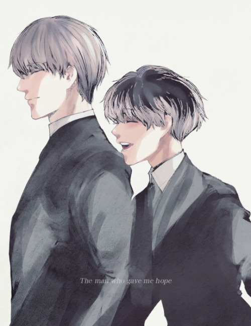 dcku:  The man who named me, to the man who killed me, the man who gave me hope, Arima, you were my 