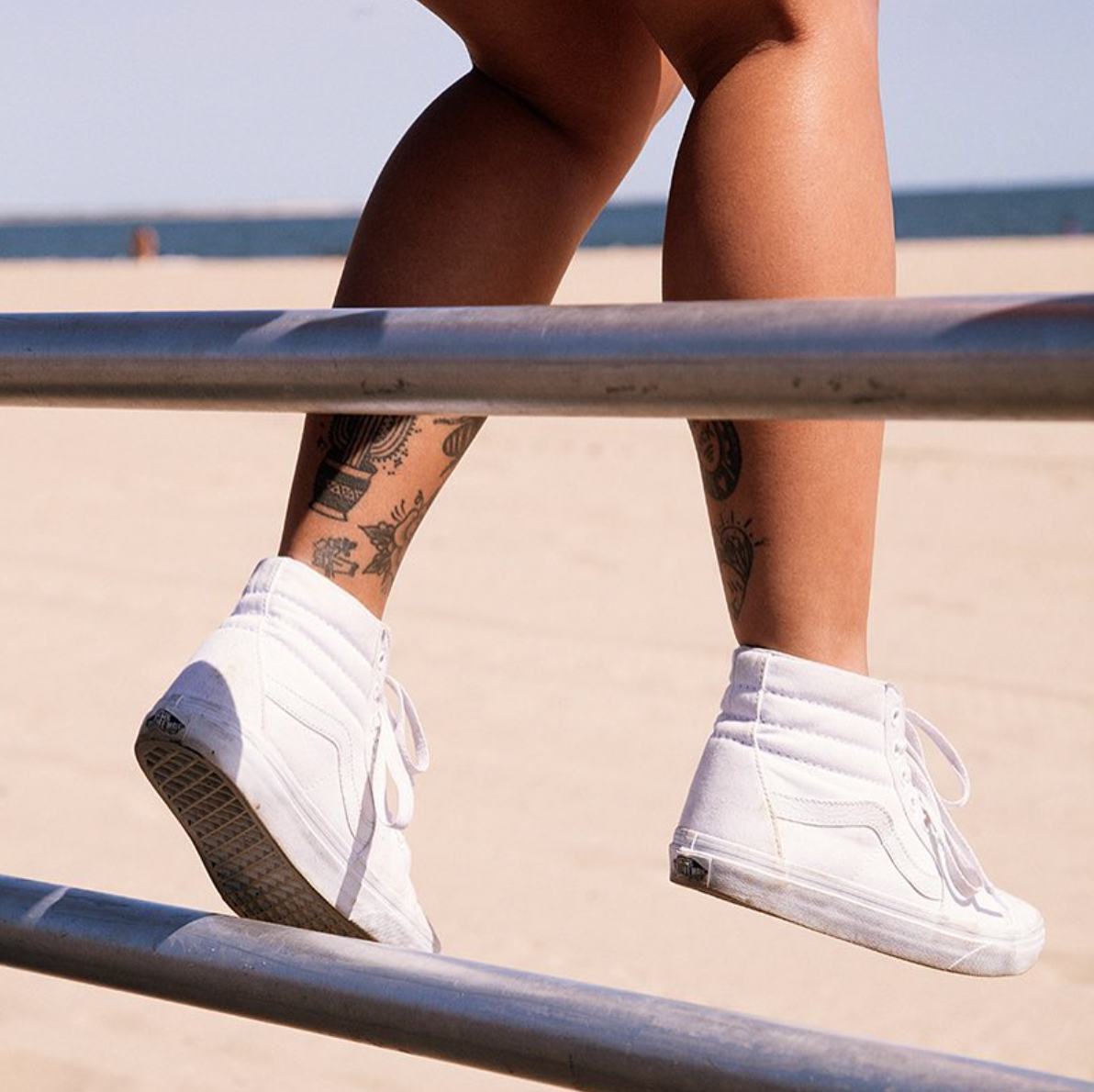 all white high top vans tumblr