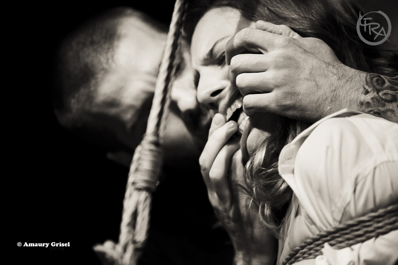 fred-rx:  performing at the London Festival or Rope and Art 2015 with oceanschild.