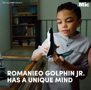 the-movemnt:  At just six years old, Romanieo Golphin Jr. could already read college-level