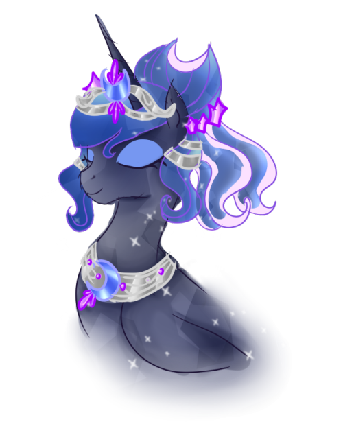 lunarphoenix:  Crystal Princess Luna V.2 by Moonlightprincess002