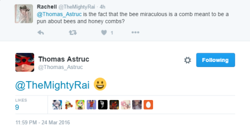 “is the fact that the bee miraculous is a comb meant to be a pun about bees and honey combs?”(x)
