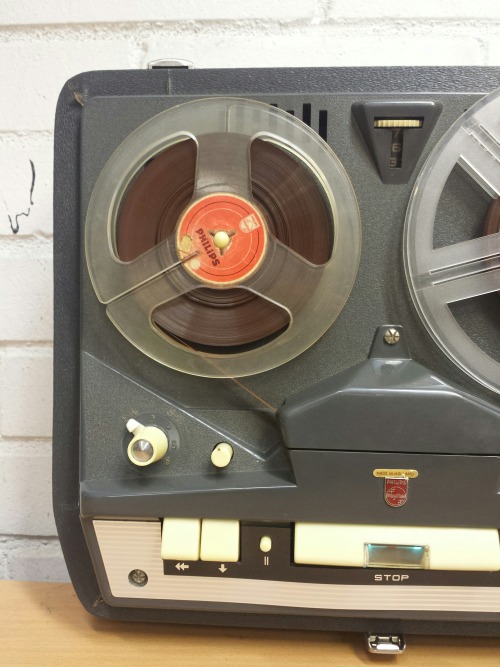 Philips EL3541/19H 4-Track Reel-To-Reel Tape Recorder, 1958