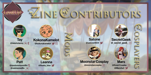 rfadventurezine:⭐Level Up! Contributor Announcement⭐Now announcing our full line-up of contributors 