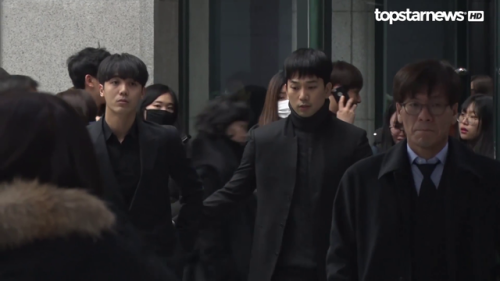 blaq-o:  20171220 Mir and G.O attending SHINee Jonghyun’s memorial service Stardailynews you