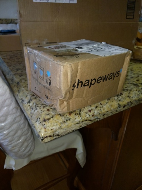 Thanks UPS, at least every thing was packed to anticipate your dunking!