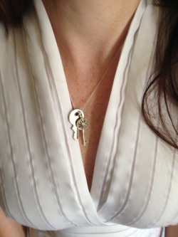 hotwife-goddess: hotwife-goddess:   hotwife-goddess:  I love when she wears her necklace  I just love this pic of her wearing the keys to my cage!   Absolutely love this pic  j’adore !!!