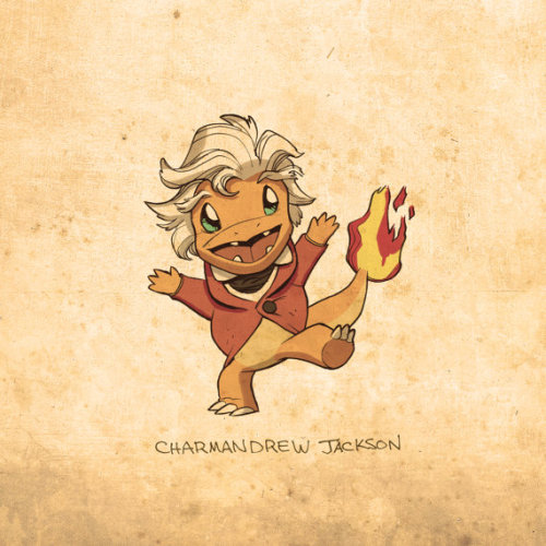 pr1nceshawn:  US Presidents as Pokémon. 