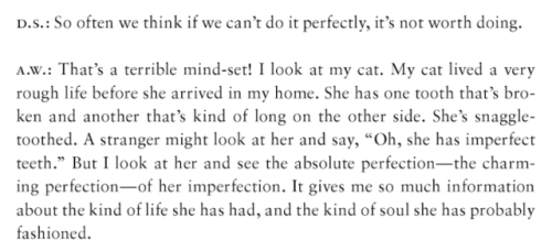 felinepurrstory:Alice Walker and her cat Frida.Excerpt from Alice Walker, “The Richness of the Very 