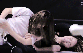 rukakikuchi:  mochichan00: Jurina in Tofu Pro Wrestling ep 2 Jurina in a sports bra