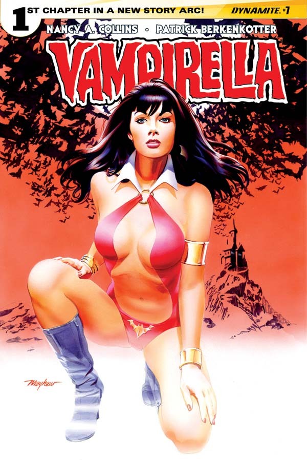 comicbookwomen:  Vampirella #7 covers by Mike Mayhew (new main cover artist) and