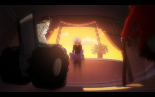 It’s easy to forget Killua is twelve but then he buys a million ChocoRobos and brings poop up 