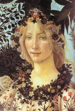 fuckyeahrenaissanceart:  Sandro Bottecilli, Primavera (detail), Uffizi Gallery Florence Italy  