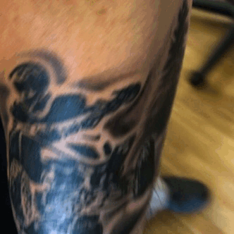 New ink today to start my PNW sleeve 😏