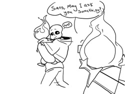mooncatyao:  nowdrawingismystrongpoint:  and that’s how Sans got out of walking.  //////// OMG…….