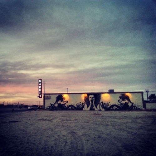 Market near the #SaltonSea #Desert