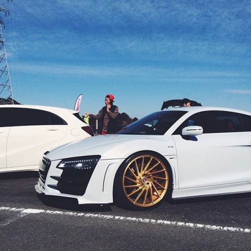 ayoandrsn:  R8 • VPS / @vossen   #audi #r8 #vossen  (at Hamamatsu, Japan)