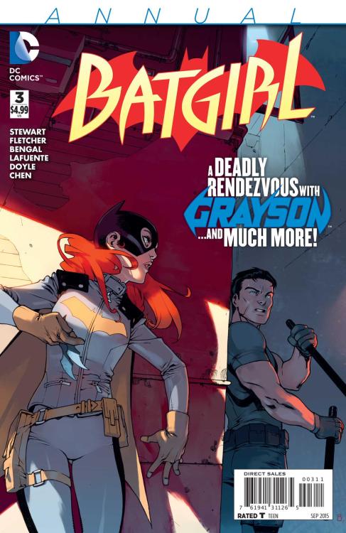 The Batgirl Annual is ready, brace yourselves, it looks amazing, and I&rsquo;m talking about the awe