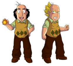 Tom-Aiac:  Jay-Sherman: And Here We Are! Jay Sherman N Basically All Of The Ssj Forms.