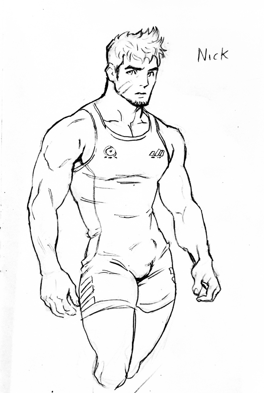 redgart:  Was looking for greco roman wrestling poses and ended up imagining an idea