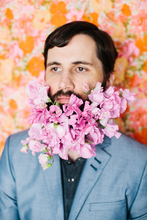 ghastly:  tastefullyoffensive:  Men With Fabulous Flower Beards [boredpanda]Previously: Guys With Fancy Female Hairstyles  I have so many emotions  WTF?!