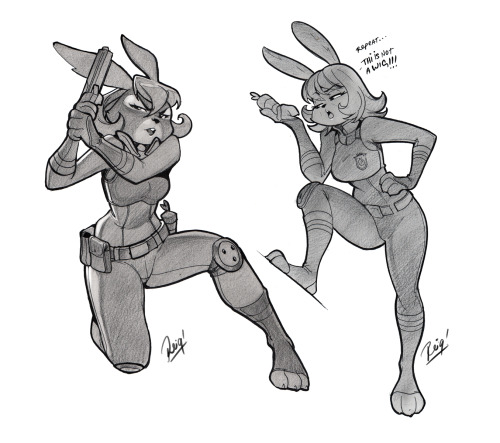 reiquintero:  Judy Hopps, Traditional Costume life drawing inspired pieces :D  I had a lot of fun changing the proportions and designing the legs shapes  Online Store: https://www.etsy.com/Instagram: https://www.instagram.com/reiqinstagram/   <3