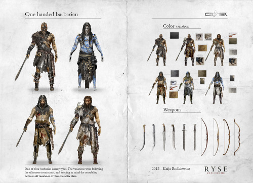 aprendizdemucho:Ryse: Son of Rome Character Concept Art by Kaija Rudkiewicz