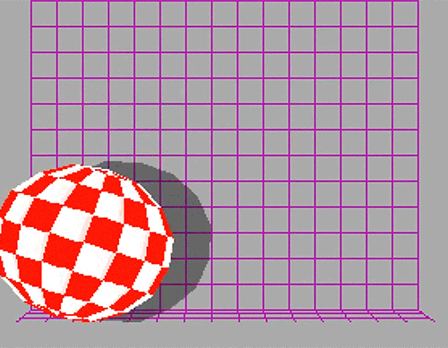 bouncy ball with handle 80s