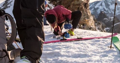 Anyone coffee? #morningroutine #coffeetime #mountaintop #openwear | Help change the outerwear indust