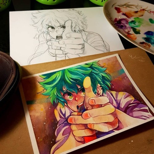 Baby Deku!!! audicionando para entrar a una banda (cantale a Kacchan❤)… es mi AU favorito, en