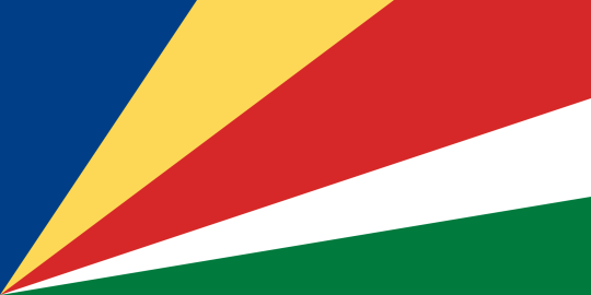 ineptbox:  just-shower-thoughts:No matter how much you zoom in on the lower left corner of the flag of Seychelles, it stays the same. I didn’t understand what this meant, so here’s a picture for everyone who is too lazy to google