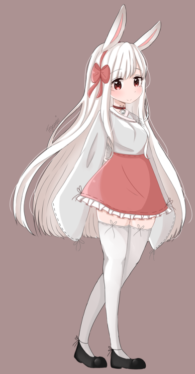 Old bunny oc i redrew for the draw this again meme which can be seen on deviant art