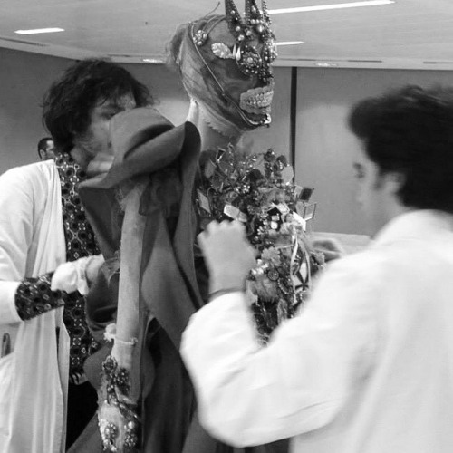 artandliving: Backstage // Maison Margiela Spring 2015 Couture