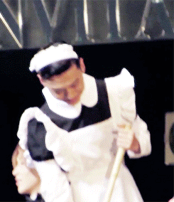 minhyuq:  Bang Yongguk a.k.a Maid-San ✿◠‿◠ 