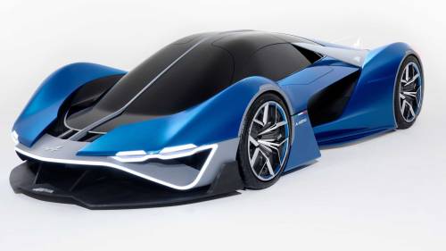 Alpine A4810 Hypercar Study by IED Students