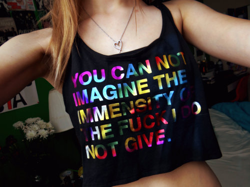 dropdeadclothing:  Not One