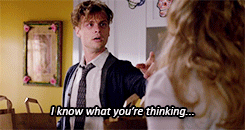 stonersciles:  “I wanna see Dr. Spencer Reid’s hidden personality.” 