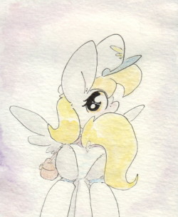 slightlyshade:Derpy in her full mailmare