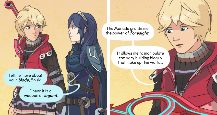 finalsmashcomic:  Future Spite Don’t you know, Lucina? Just because you can, doesn’t
