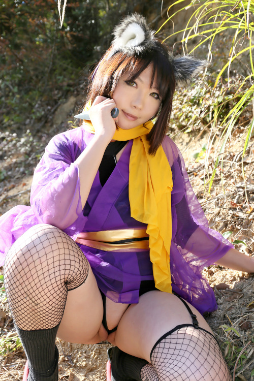Cute Cosplay Girl Higurashi Rin (Kitsune-Chan) 1-27