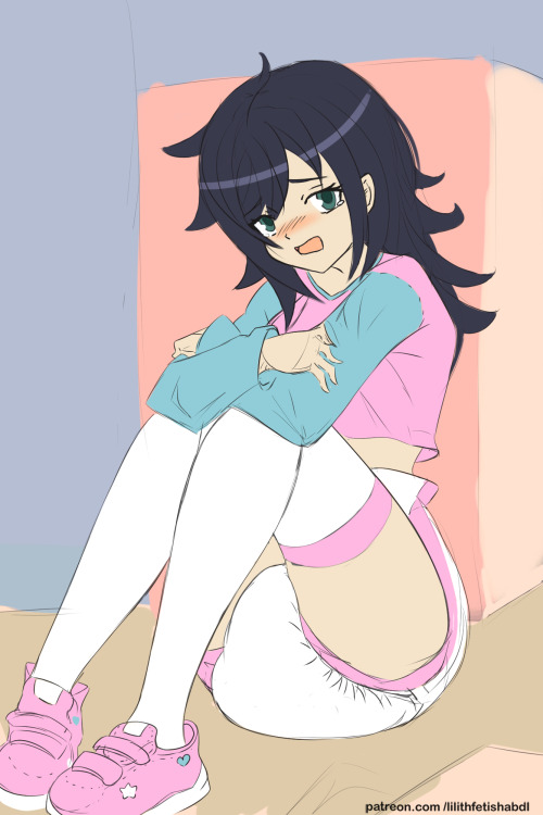 Hello,This is a  patreon request quick sketch and color made during a patron stream featuring Tomoko